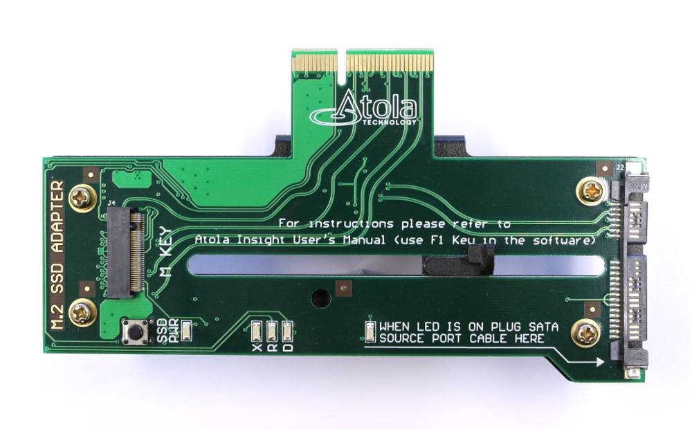 M.2 PCIe/SATA SSD extension